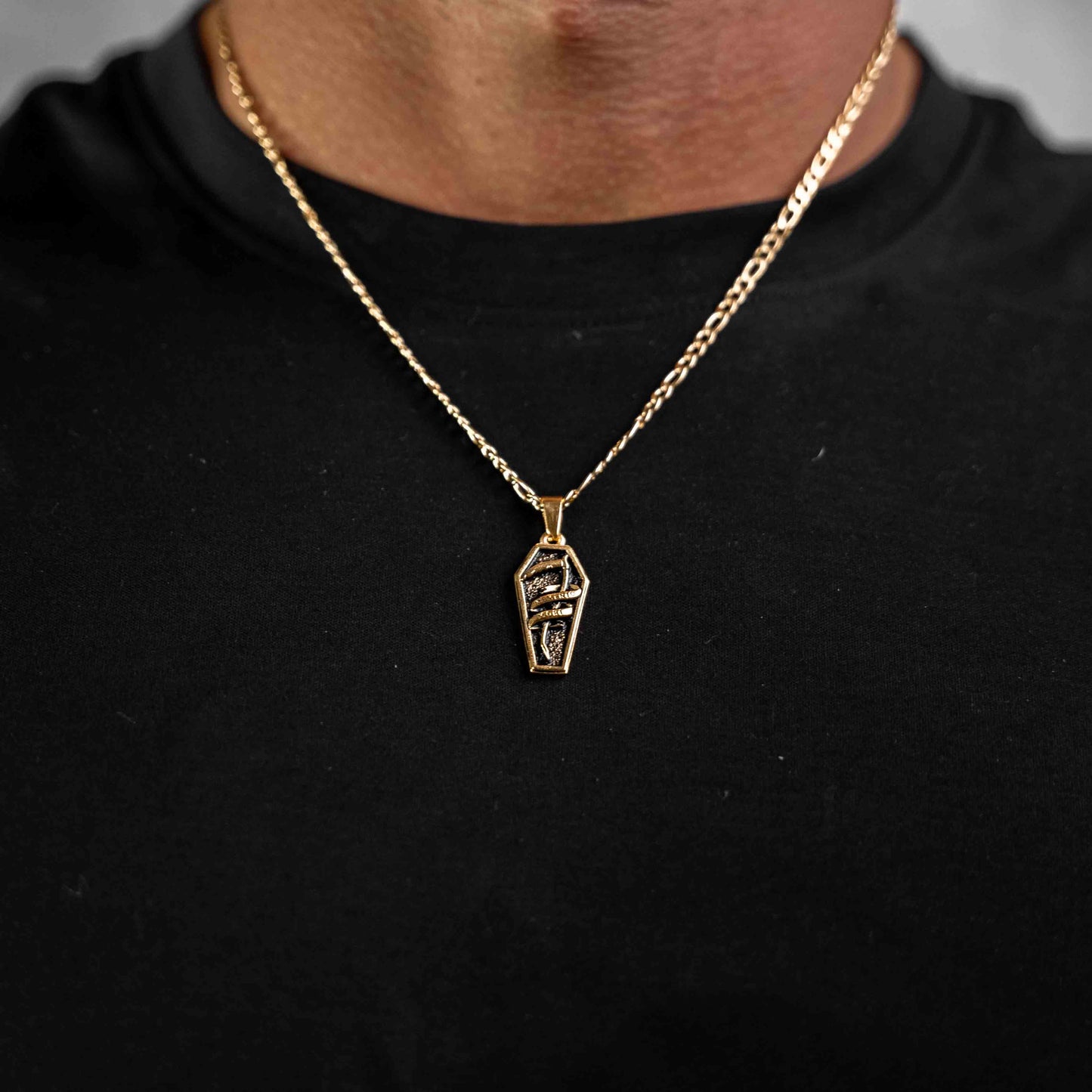 FEAR NOT DEATH PENDANT CHAIN