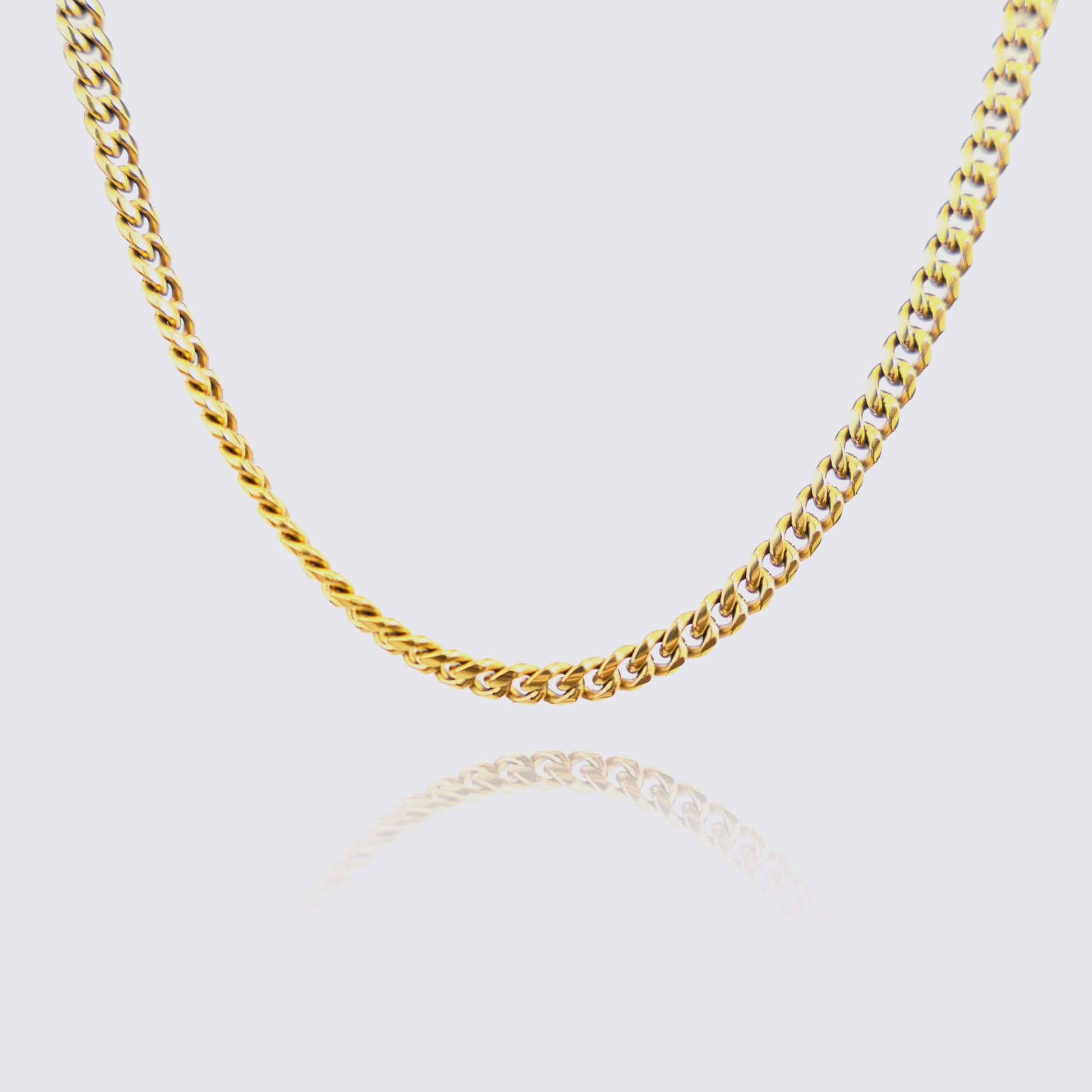 Guild Ltd. Gold 5MM MICRO CUBAN CHAIN